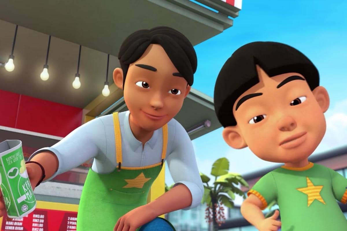 sifat pengusaha sukses dalam diri Mail di Upin & Ipin