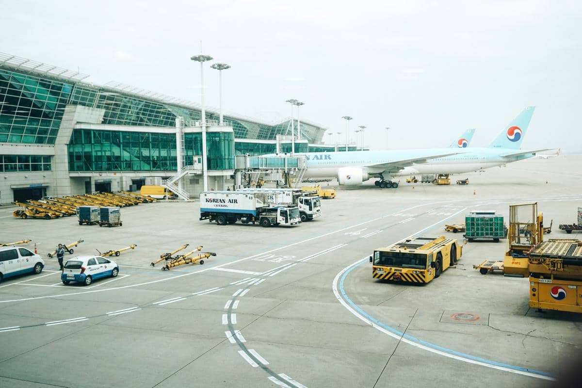 ilustrasi Bandara Internasional Incheon, Korea Selatan
