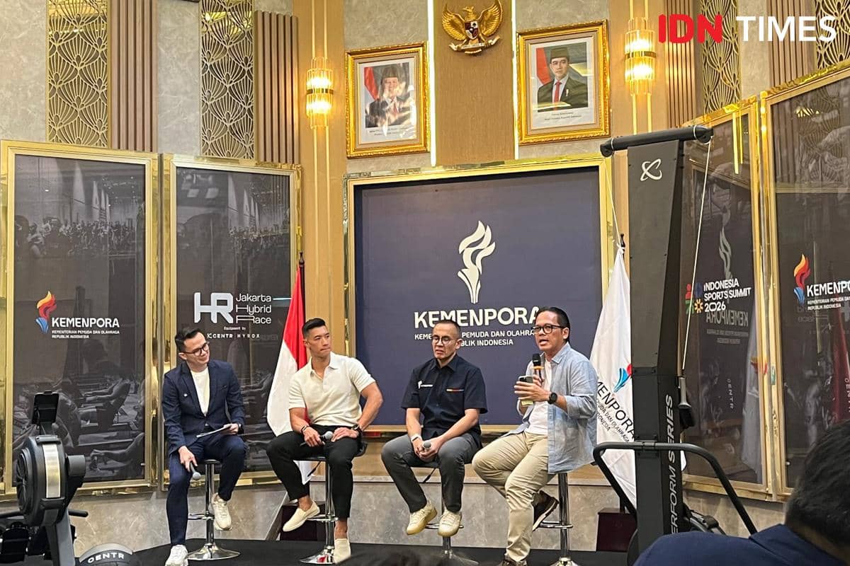 Konferensi pers Indonesia Sports Summit di Media Center Kementerian Pemuda dan Olahraga (IDN Times/Margith Damanik)