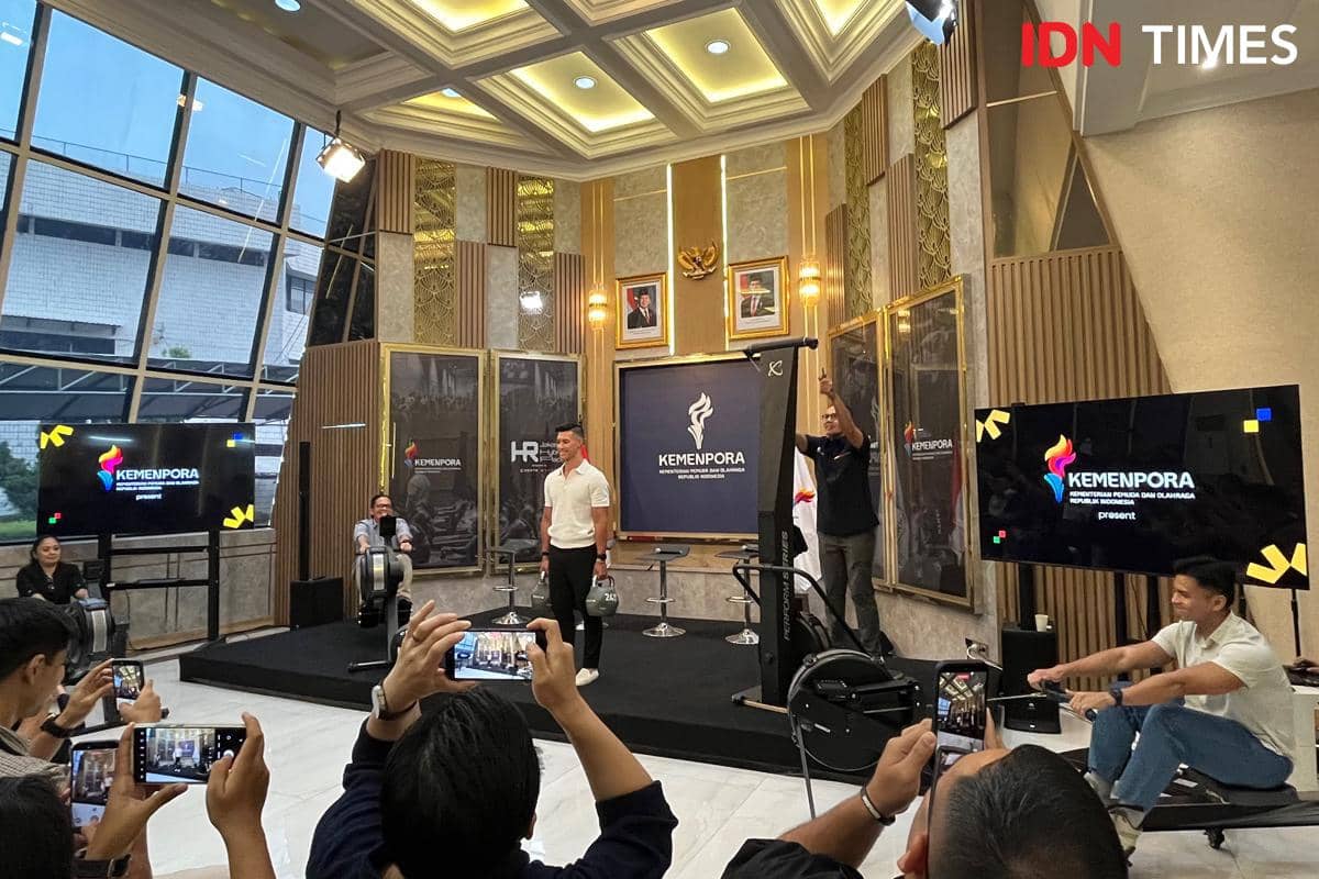 Konferensi pers Indonesia Sports Summit di Media Center Kementerian Pemuda dan Olahraga (IDN Times/Margith Damanik)