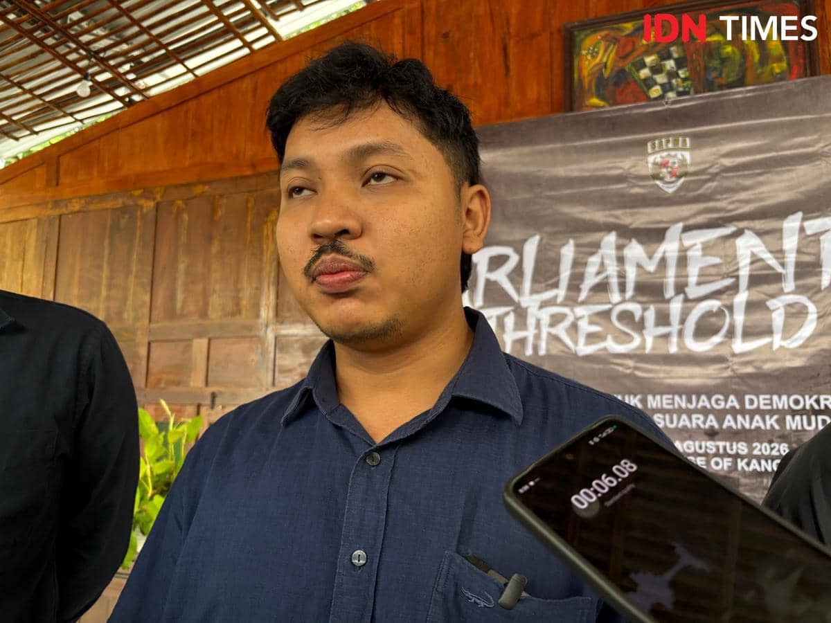 Koordinator PPP Muda Nasional, Muhammad Aulia Rahman. (IDN Times/Herlambang Jati Kusumo)