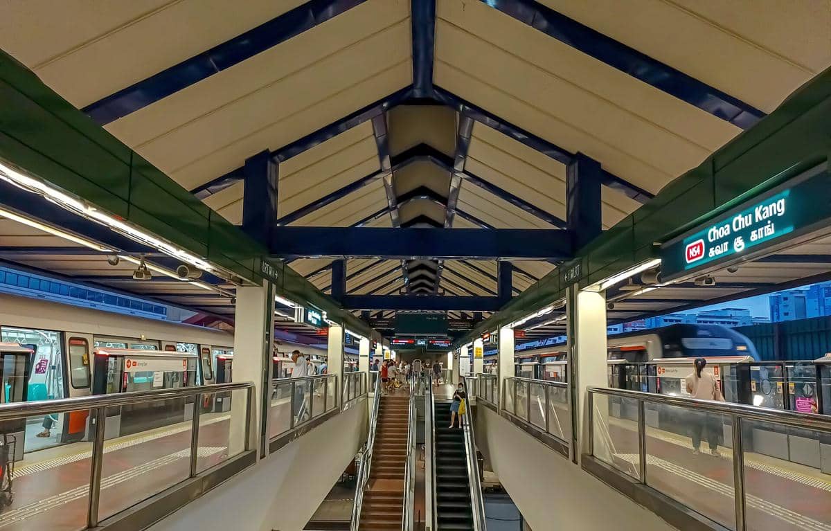 potret Choa Chu Kang MRT