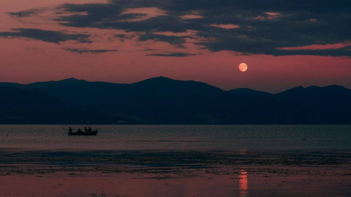 ilustrasi fenomena sturgeon moon