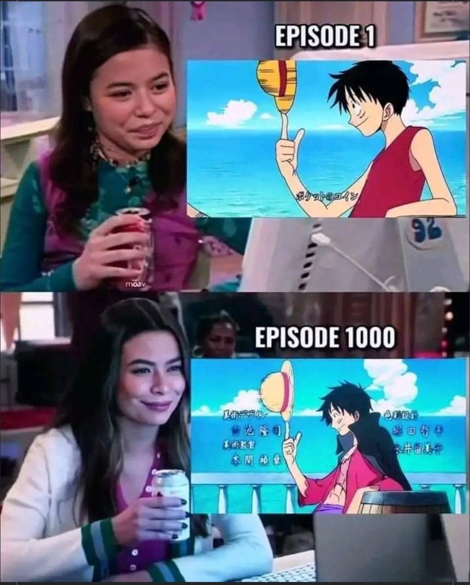 meme tentang episode anime