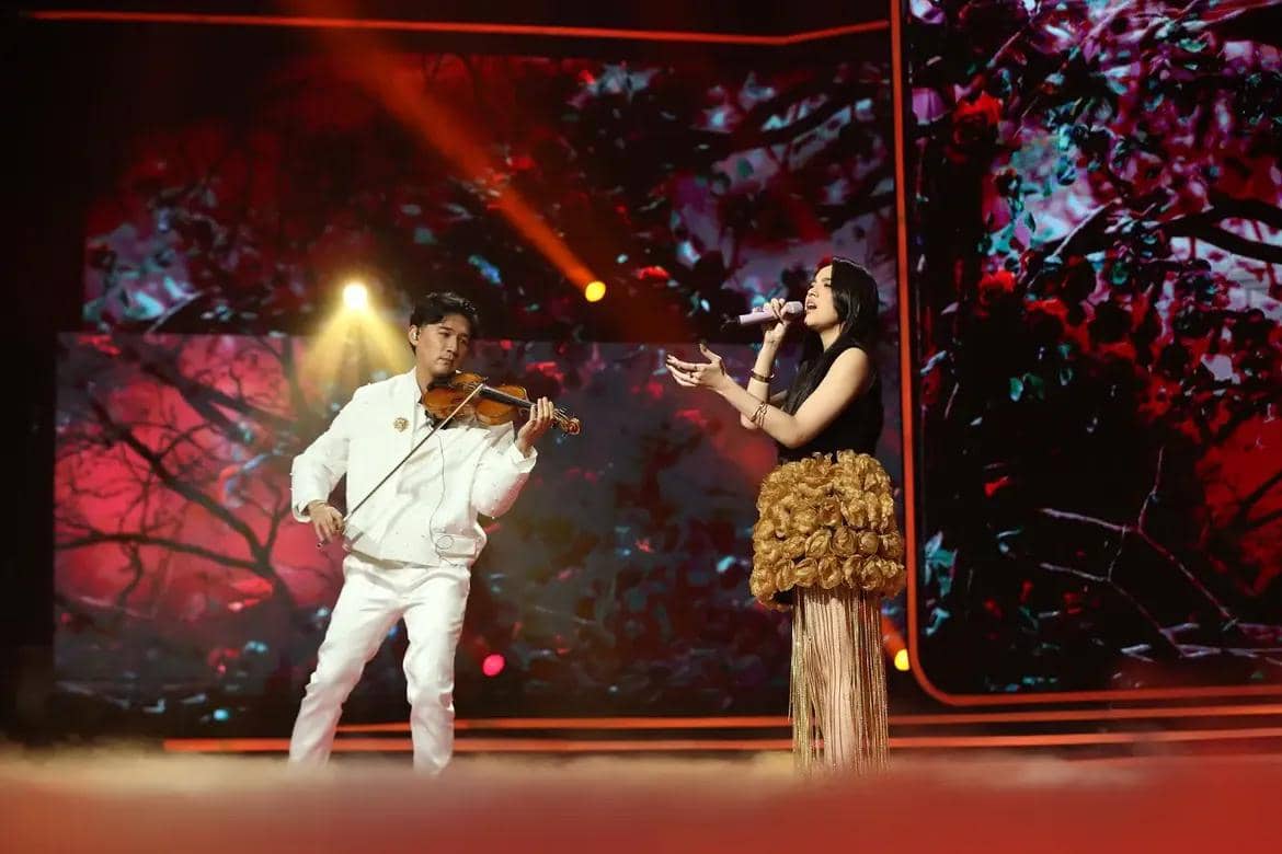 Penampilan Lyodra di Mahakarya RCTI 37