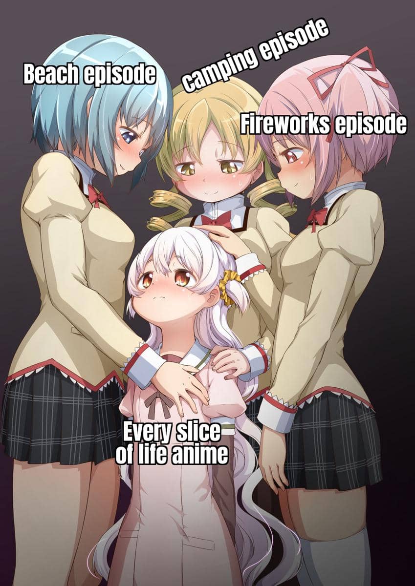 meme tentang episode anime