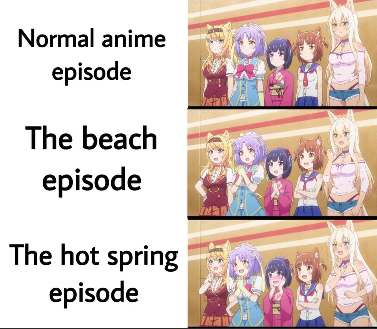meme tentang episode anime