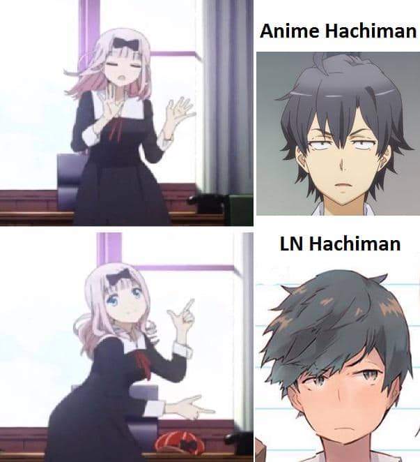 meme anime tentang gaya rambut cowok
