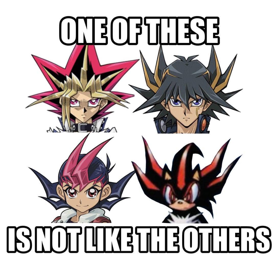 meme anime tentang gaya rambut cowok