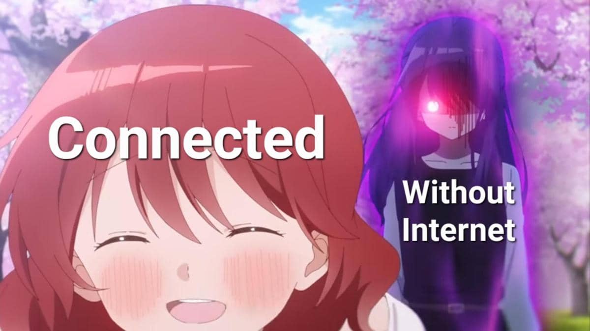 meme anime momen gak ada internet