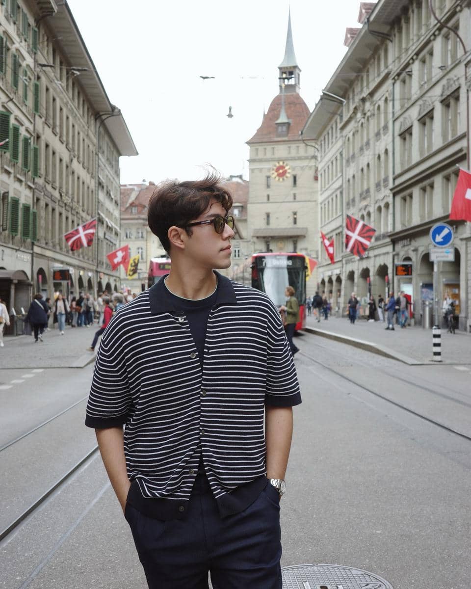 OOTD Liburan ke Luar Negeri ala Nine Naphat