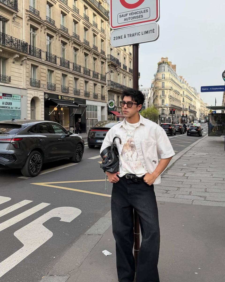 OOTD Liburan ke Luar Negeri ala Nine Naphat