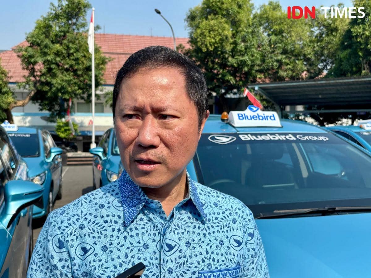 Wakil Direktur Utama PT Blue Bird Tbk, Sigit Djokosoetono. (IDN Times/Dhana Kencana)