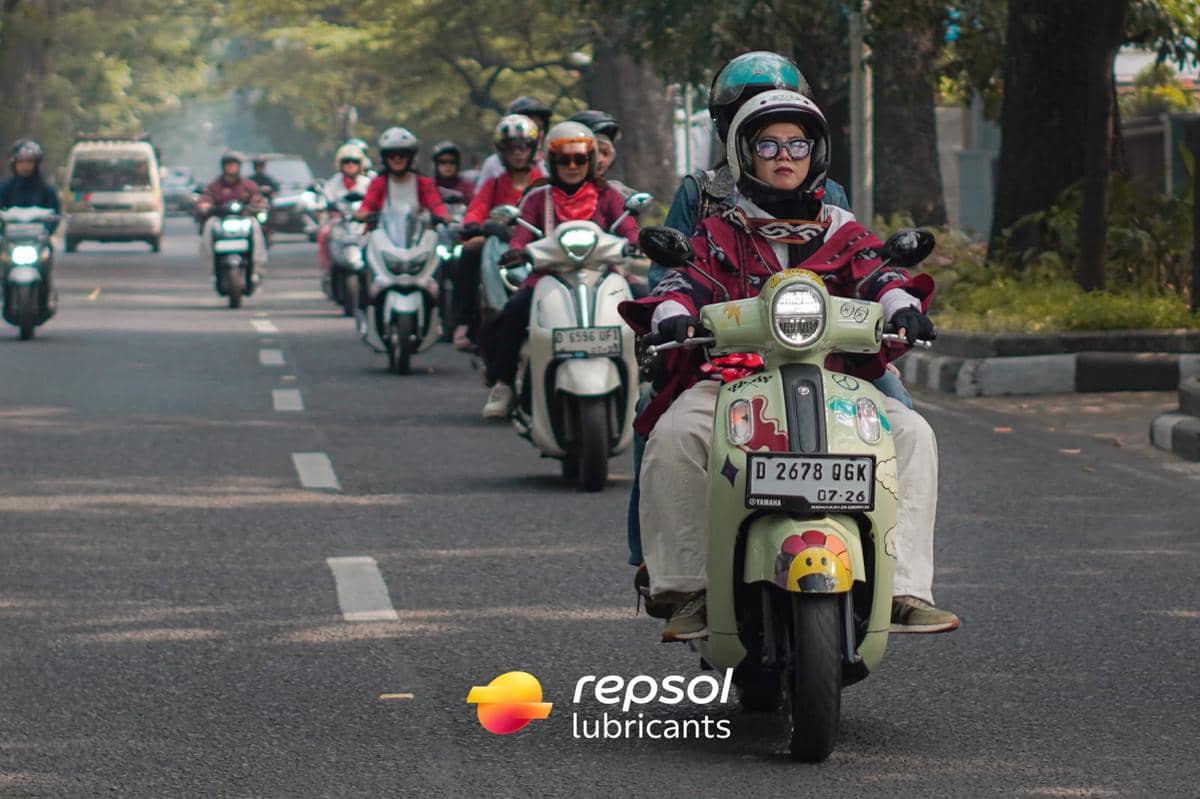 Repsol dan Girls Day Out Rayakan Kemerdekaan dengan Riding Bareng