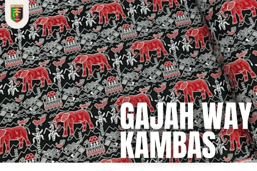 Mengenal Motif Gajah Way Kambas, Batik Khas Lampung