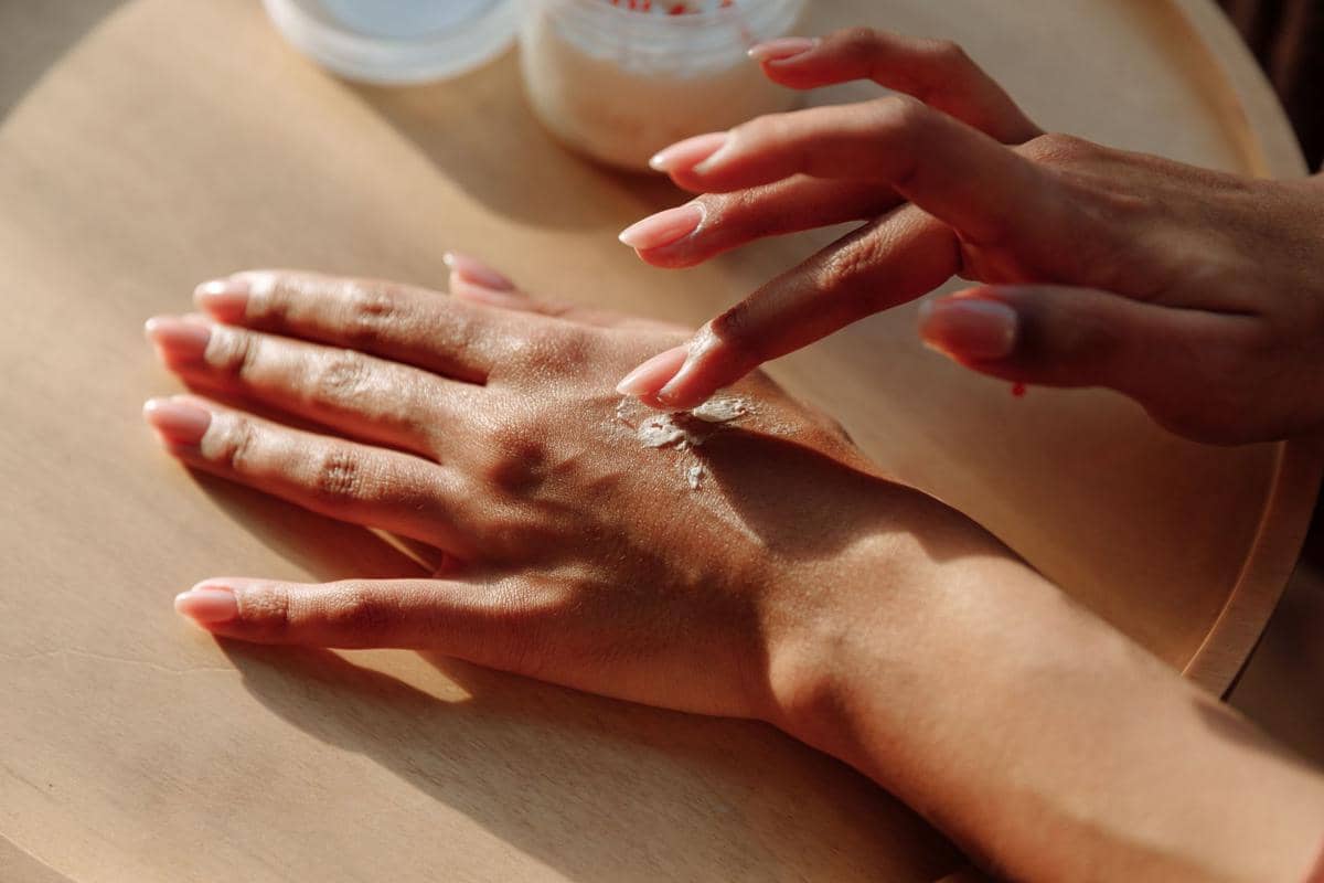 tekstur sunscreen