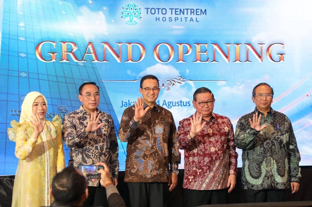 Gubernur DKI Jakarta, Pramono Anung saat meresmikan operasional Rumah Sakit Toto Tentrem di Tebet, Jakarta Selatan, Senin (24/8/2026). (Dok.