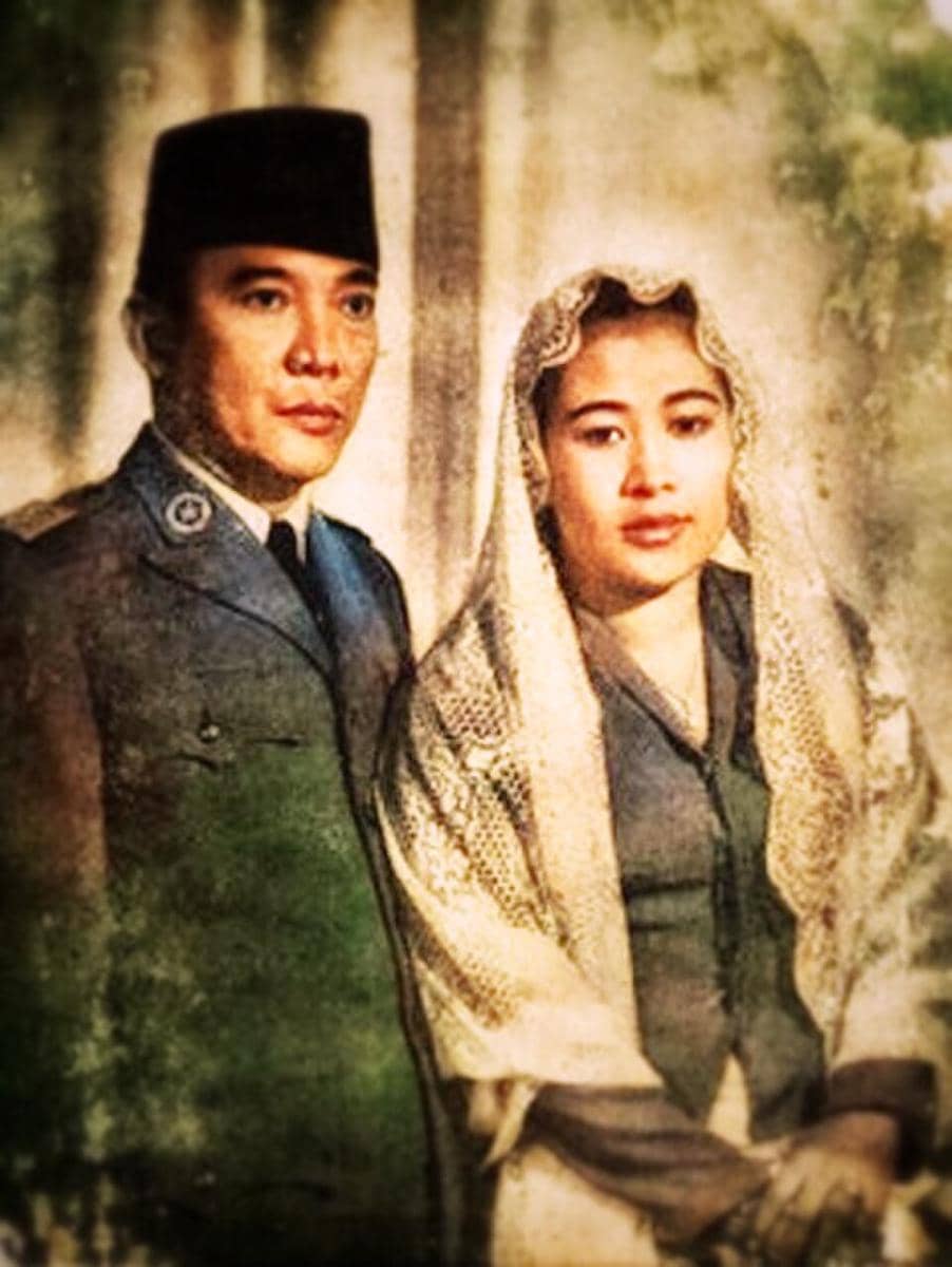 Kisah cinta Soekarno dan Fatmawati