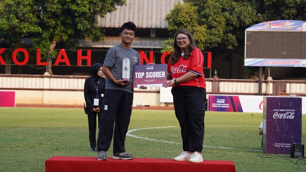 Suasana penutupan Liga Universitas Coca Cola Regional Jakarta yang telah tuntas dilaksanakan oleh UniLeague.