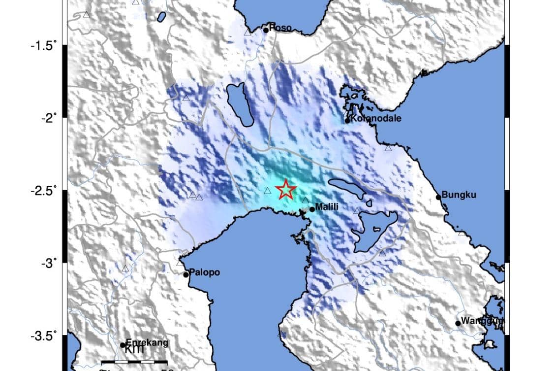 Gempa M 4,3 Guncang Luwu Timur, Terasa hingga Malili dan Towuti
