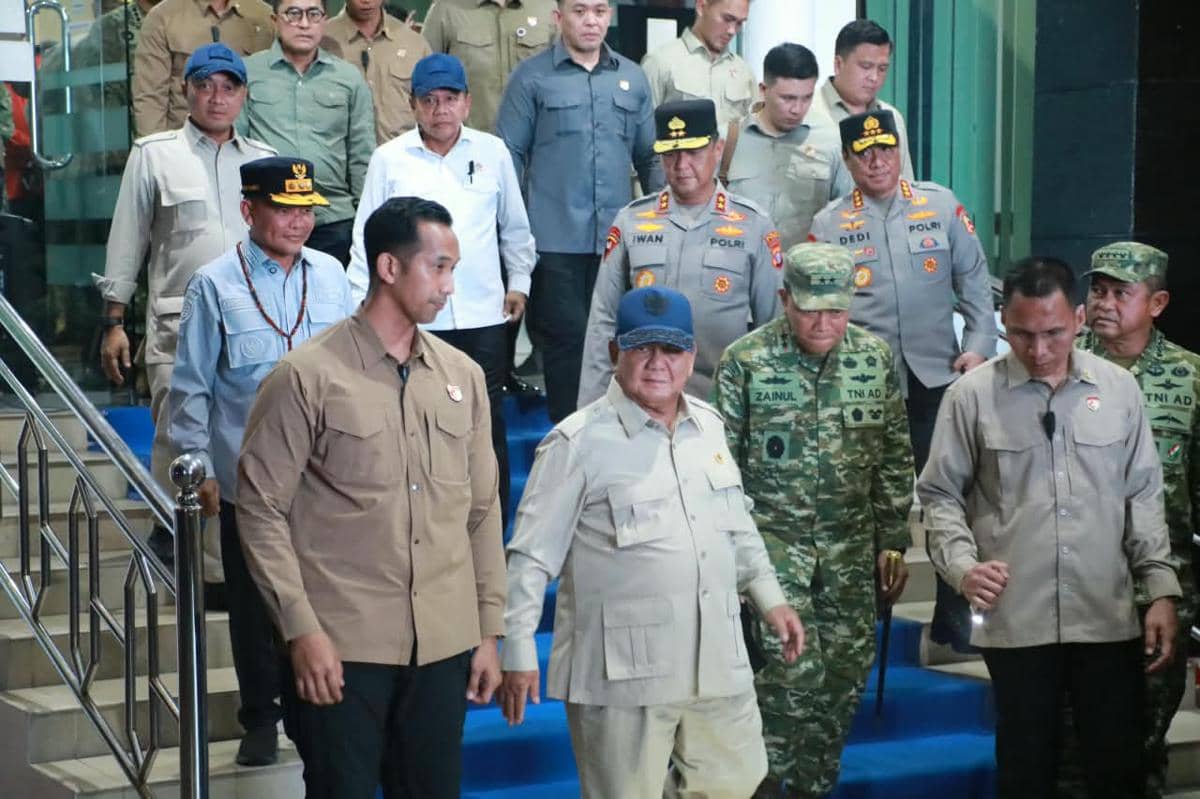 Presiden Prabowo Tambah Bantuan Penanganan Karhutla Kalteng