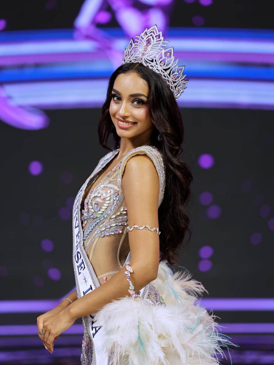 Potret Kaziah Liz Mezo, Miss Universe India 2026