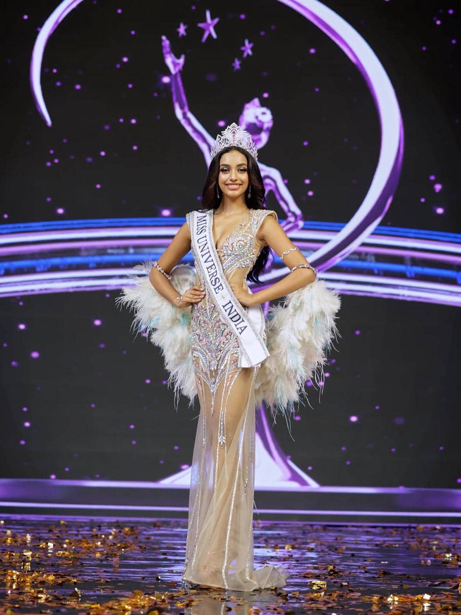 Potret Kaziah Liz Mezo, Miss Universe India 2026