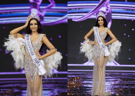 7 Potret Penobatan Kaziah Liz Mezo sebagai Miss Universe India 2026