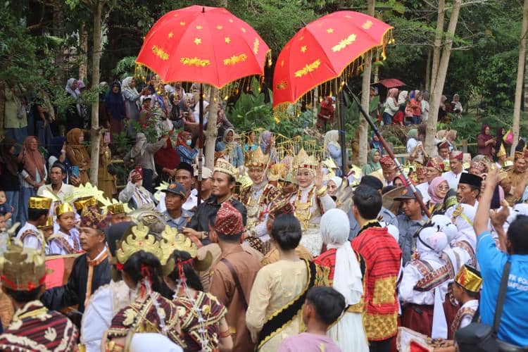  Melinting Fest 2026 di kawasan Wisata Embung Desa Nibung, Kecamatan Gunung Pelindung, Kabupaten Lampung Timur, Senin (24/8/2026). (Dok. Dis