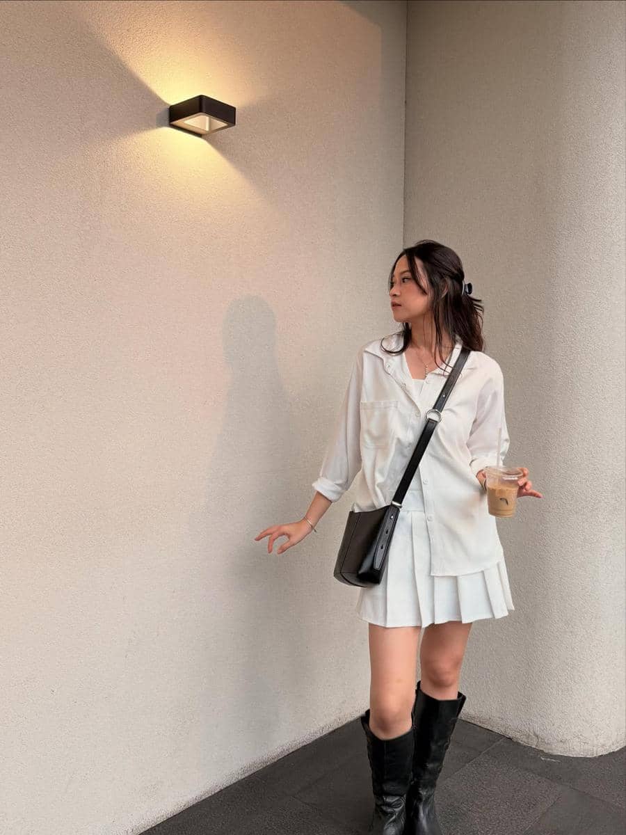 gaya outfit aesthetic Raissa Anggiani