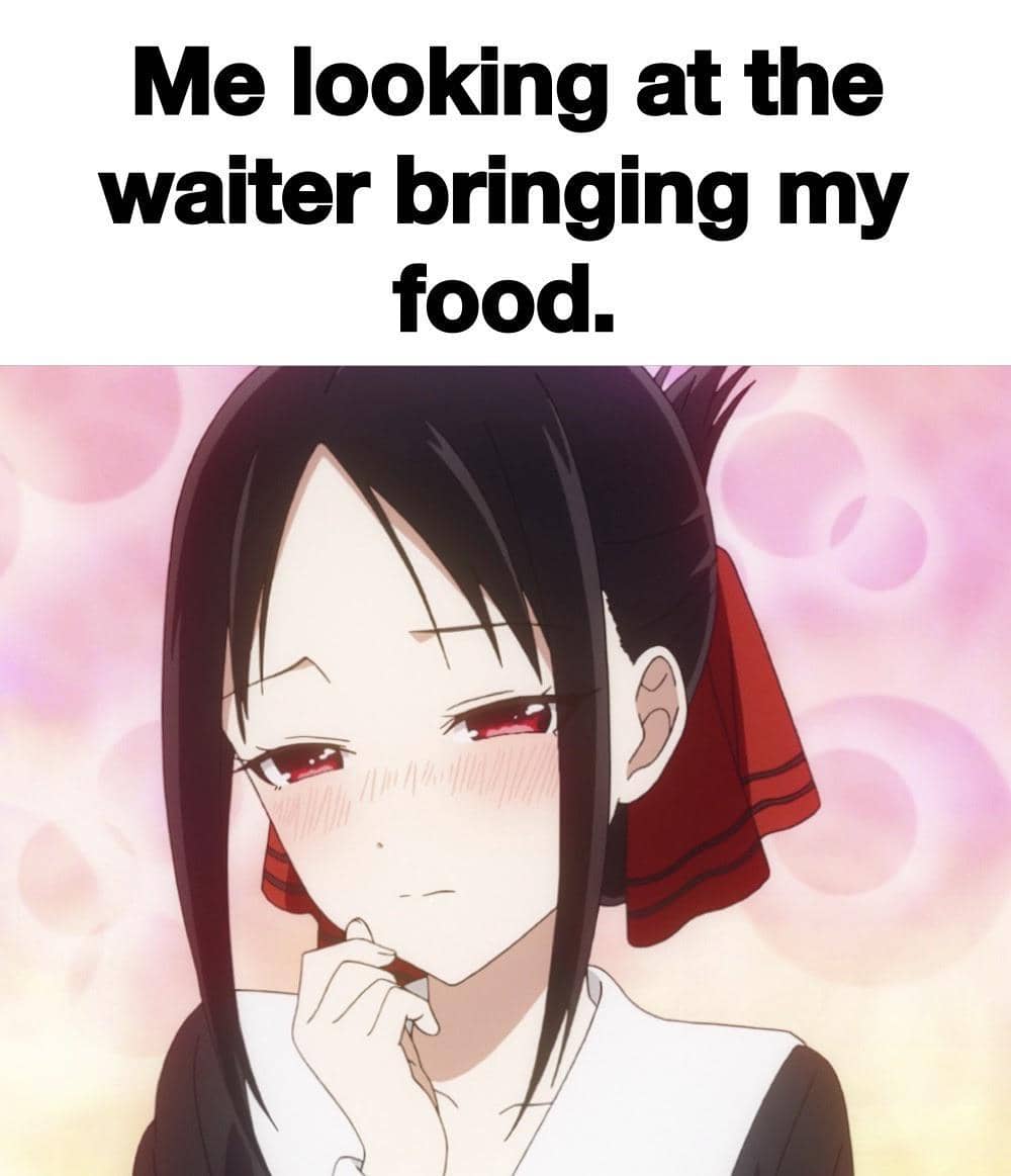meme anime tentang pelayan