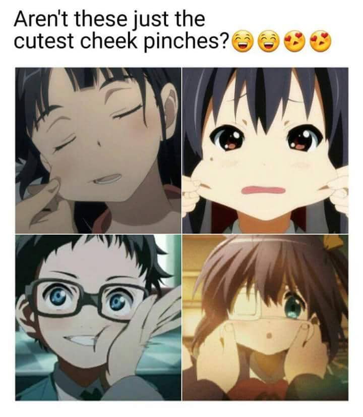 meme momen menggemaskan cewek anime