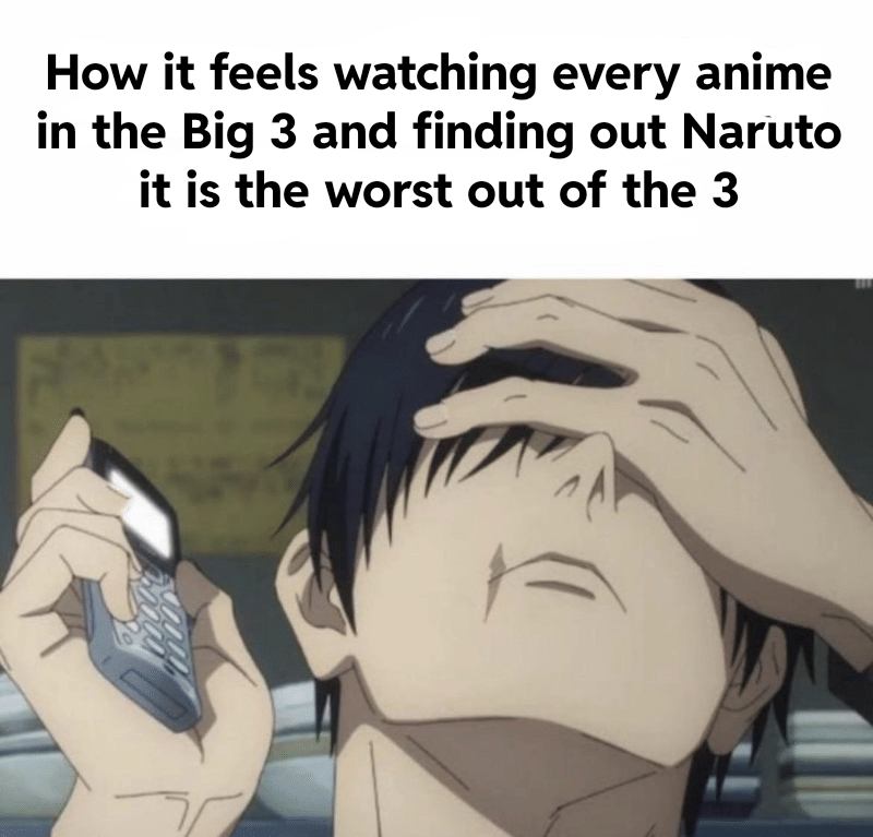 meme anime Big Three