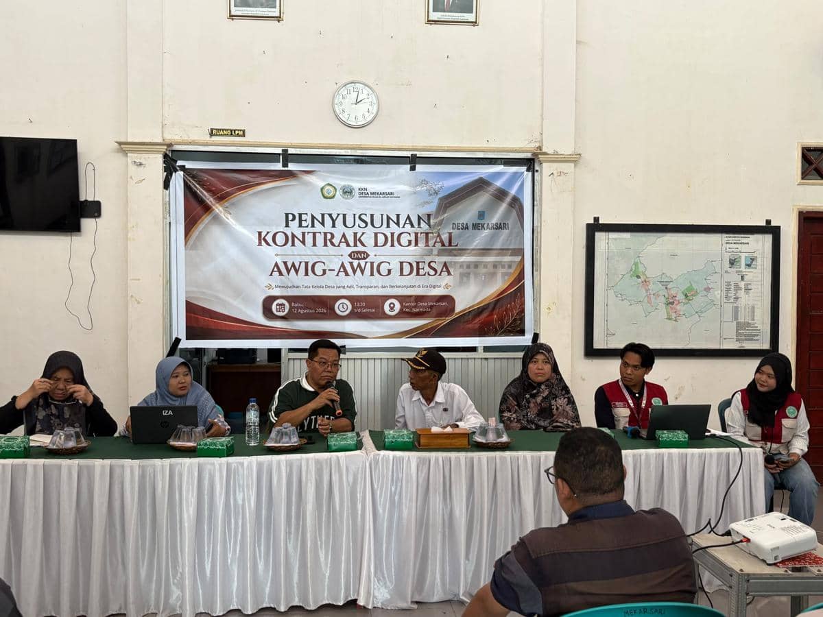 FH Unizar Edukasi Pembuatan Kontrak Digital dan Awig-awig Desa di Narmada