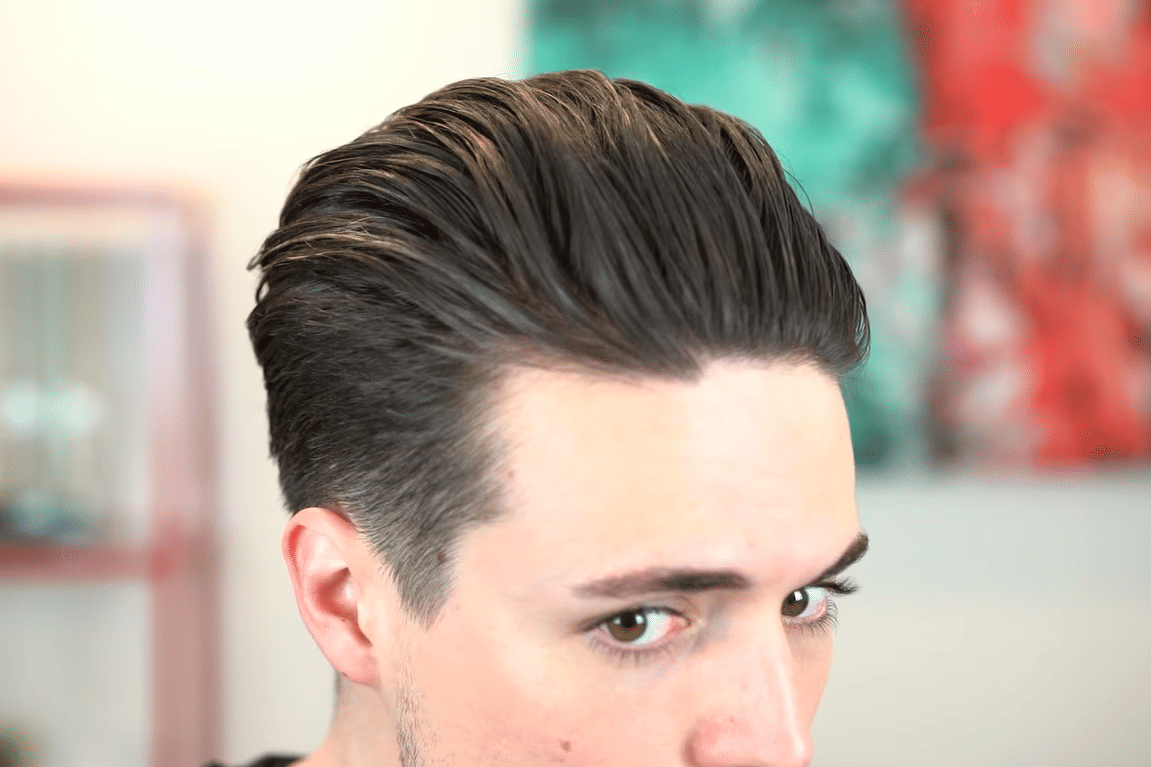 ilustrasi undercut slick back