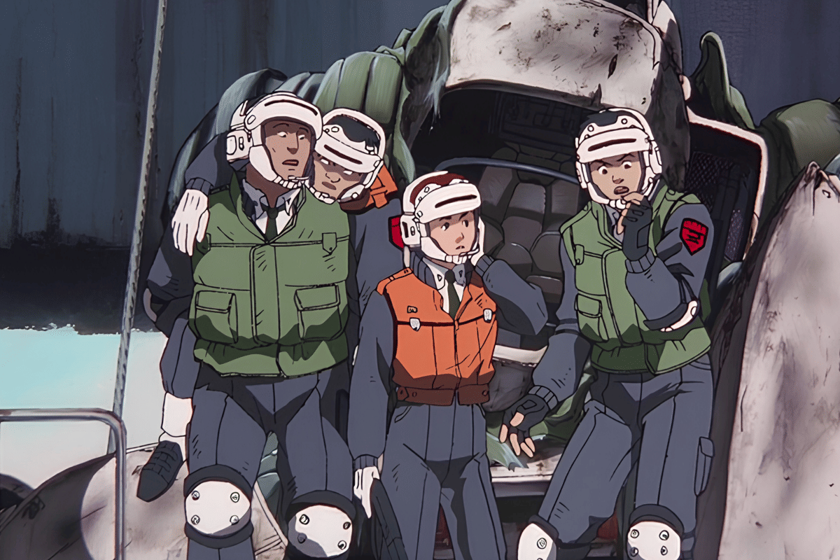 adegan dalam anime Patlabor 2: The Movie