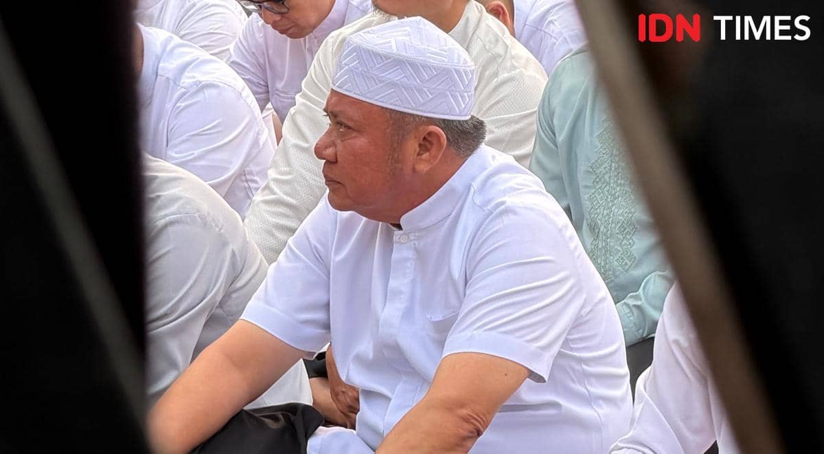 Potret Gubernur Sumatera Selatan Herman Deru dalam dokumentasi foto IDN Times oleh Rangga Erfizal.