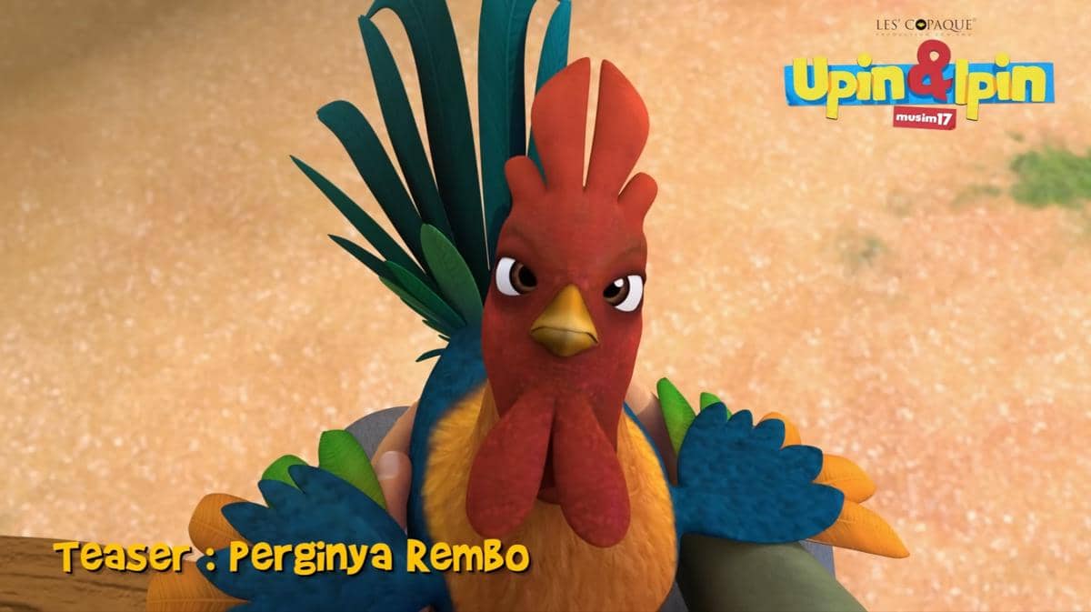 karakter Rembo dalam serial animasi Upin & Ipin