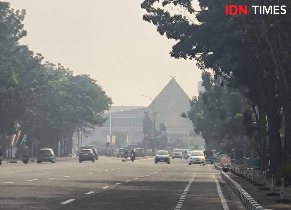 Karhutla Marak, Kualitas Udara Pekanbaru Tembus Level Berbahaya