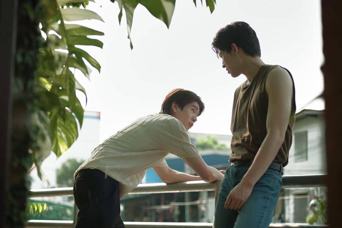 Cuplikan drama The Missing Sunshine produksi GMMTV, memperlihatkan salah satu adegan serial tersebut.
