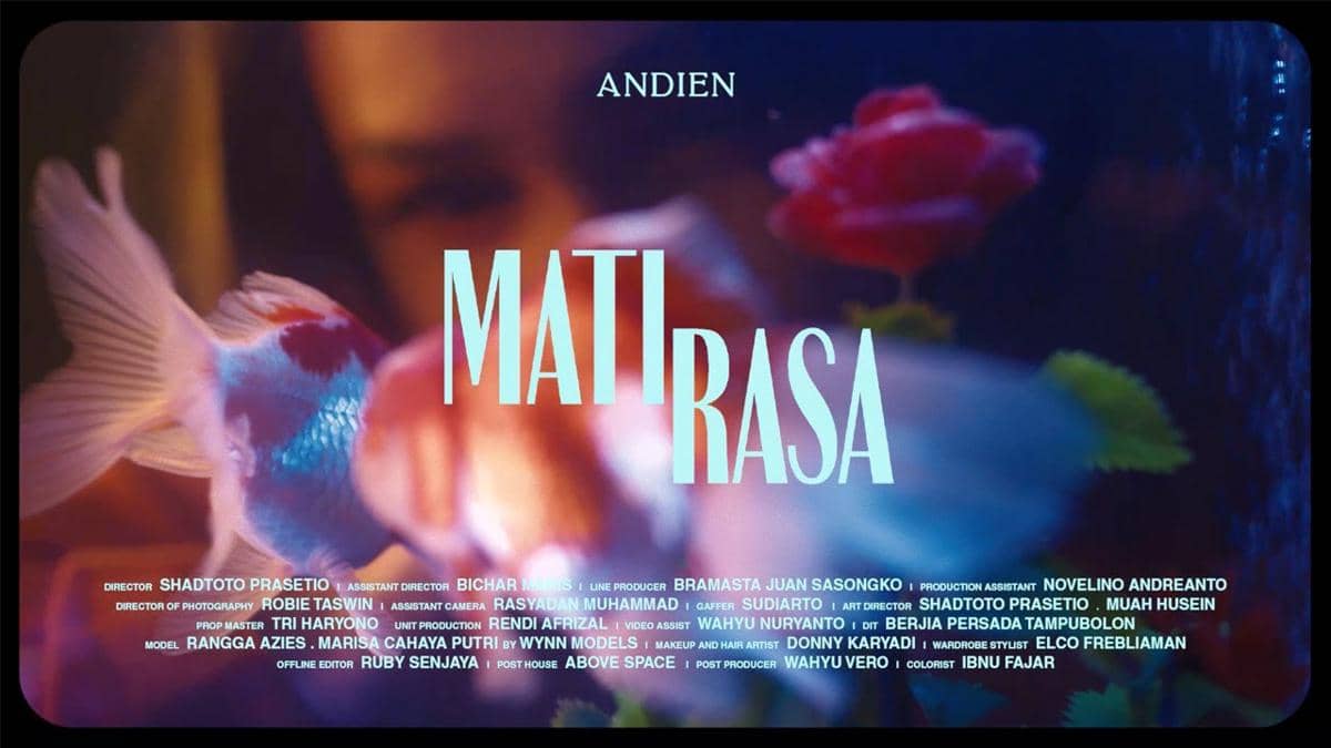 cuplikan video klip "Mati Rasa"