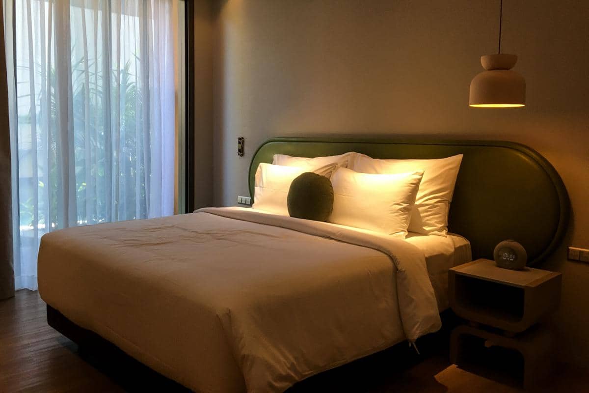 salah satu kamar penginapan di sekitar Canggu (dok.pribadi/Natalia Indah)