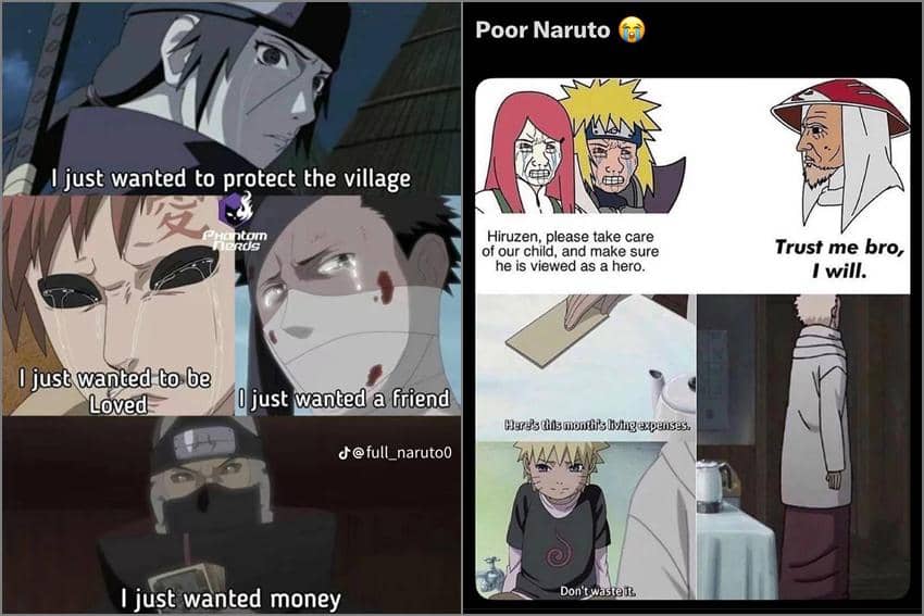 8 Meme Naruto tentang Uang, Kakuzu Paling Sering Muncul