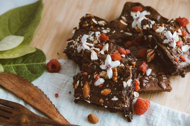 Ilustrasi brownies kering