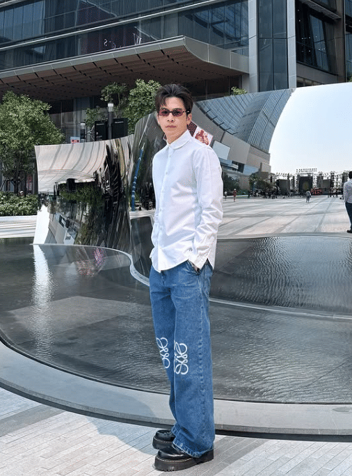 Potret March Chutavuth dari akun Instagram @marchutavuth dalam tangkapan layar unggahan media sosial.