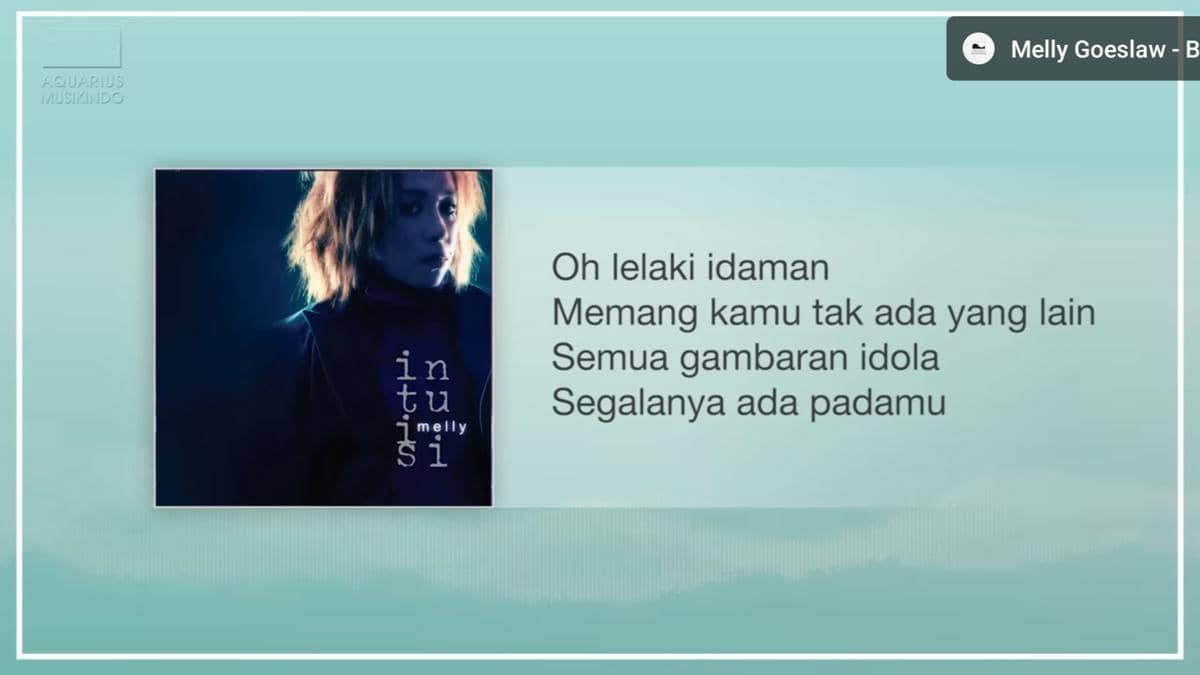 cuplikan video lirik "Lelaki Idaman"