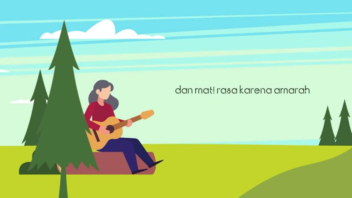 cuplikan video klip "Memaafkanmu"
