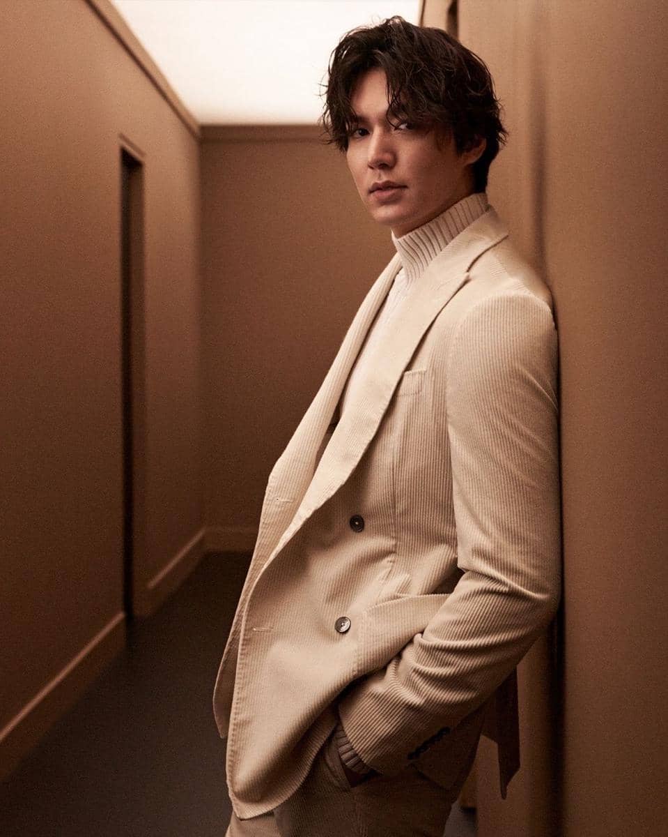 foto gaya rambut Lee Min Ho