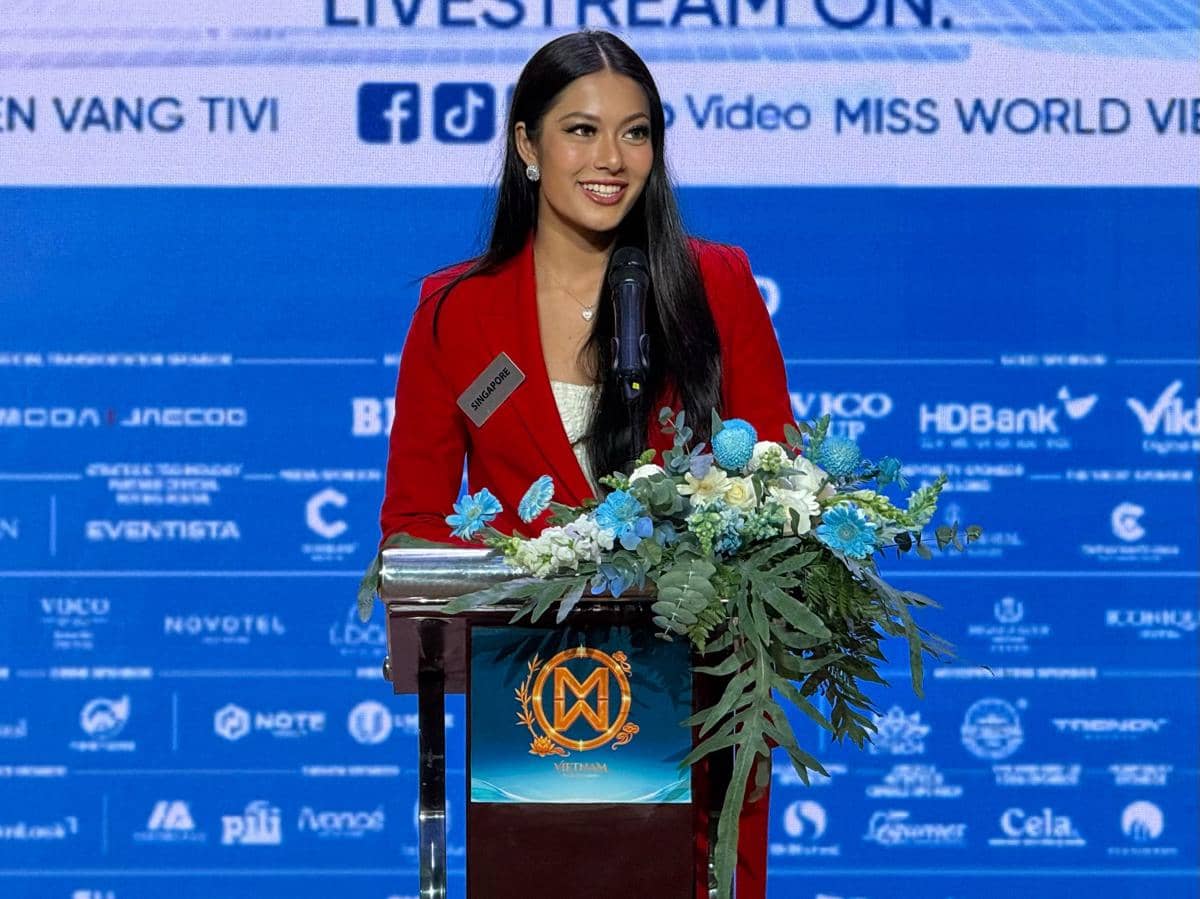 wakil Singapura di Head to Head Challenge Miss World 2026