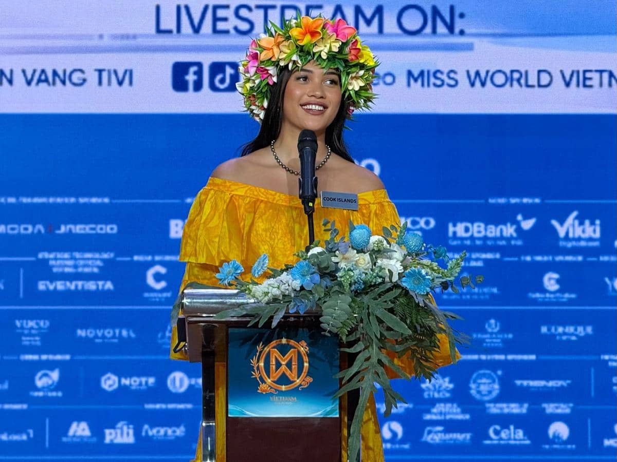 wakil Cook Islands di Head to Head Challenge Miss World 2026